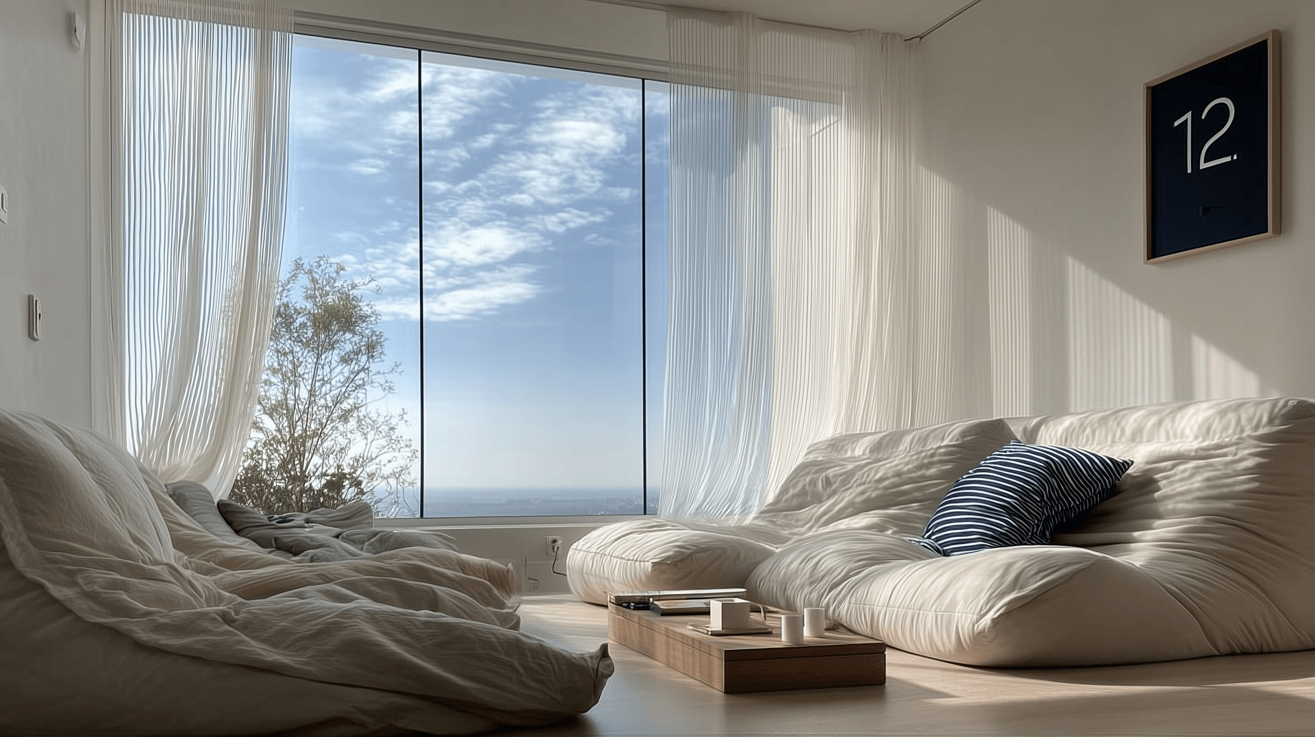 Smart Automation Collection - Smart motorized system in modern living room